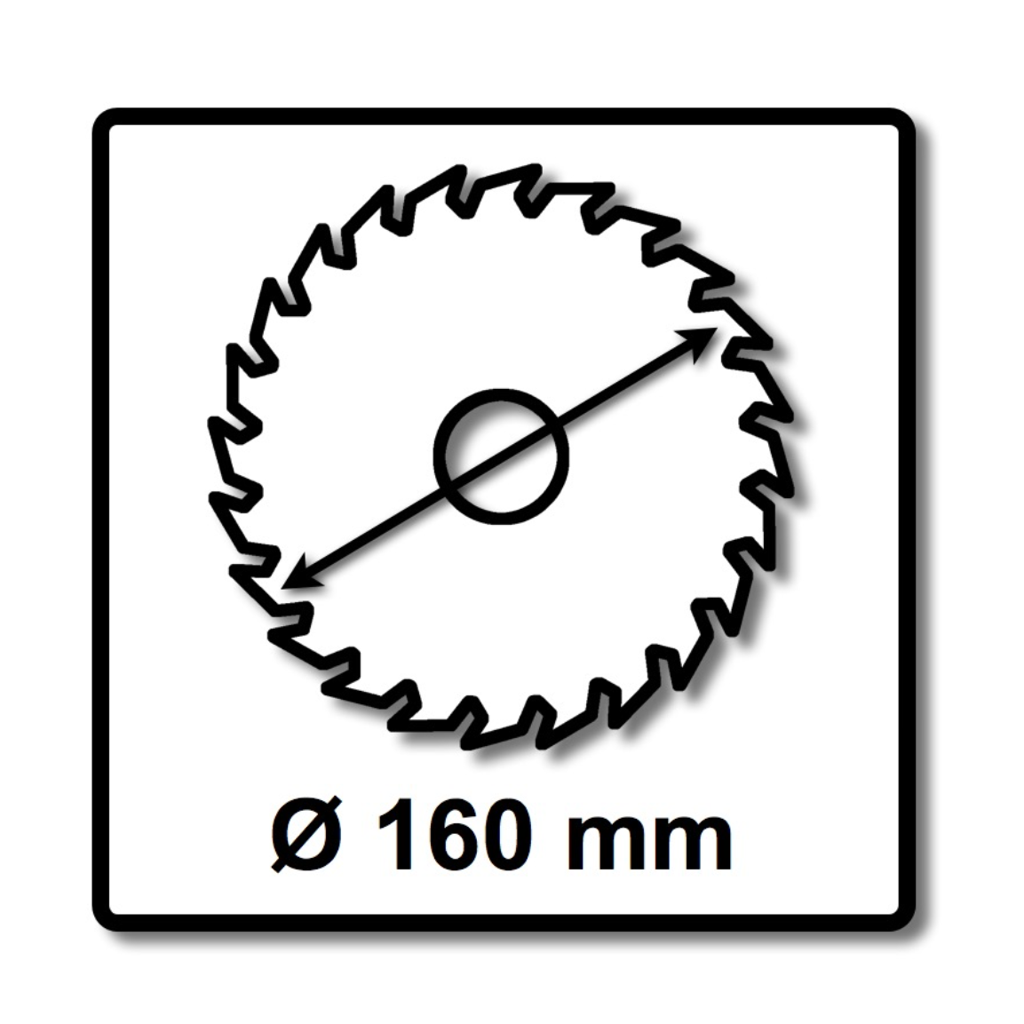 Bosch Lame de scie circulaire EX FC H 160 x 20 x 4 mm ( 2608644554 ) 1