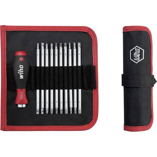 Wiha 281 T11 pour latelier Lots de lames de rechange 11 pièces vis à fente, cruciforme Phillips, vis Pozidriv, TORX®