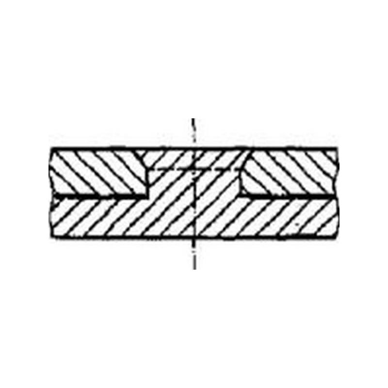 Knipex 74 01 160 - Alicate de corte diagonal de fuerza 160 mm con mangos PVC 1