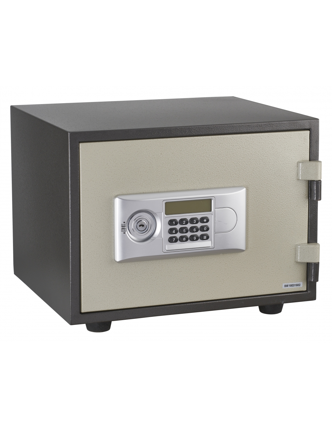 THIRARD - Coffre fort ignifugé à poser Vauban, fermeture électronique à code, 2 pênes, 12L