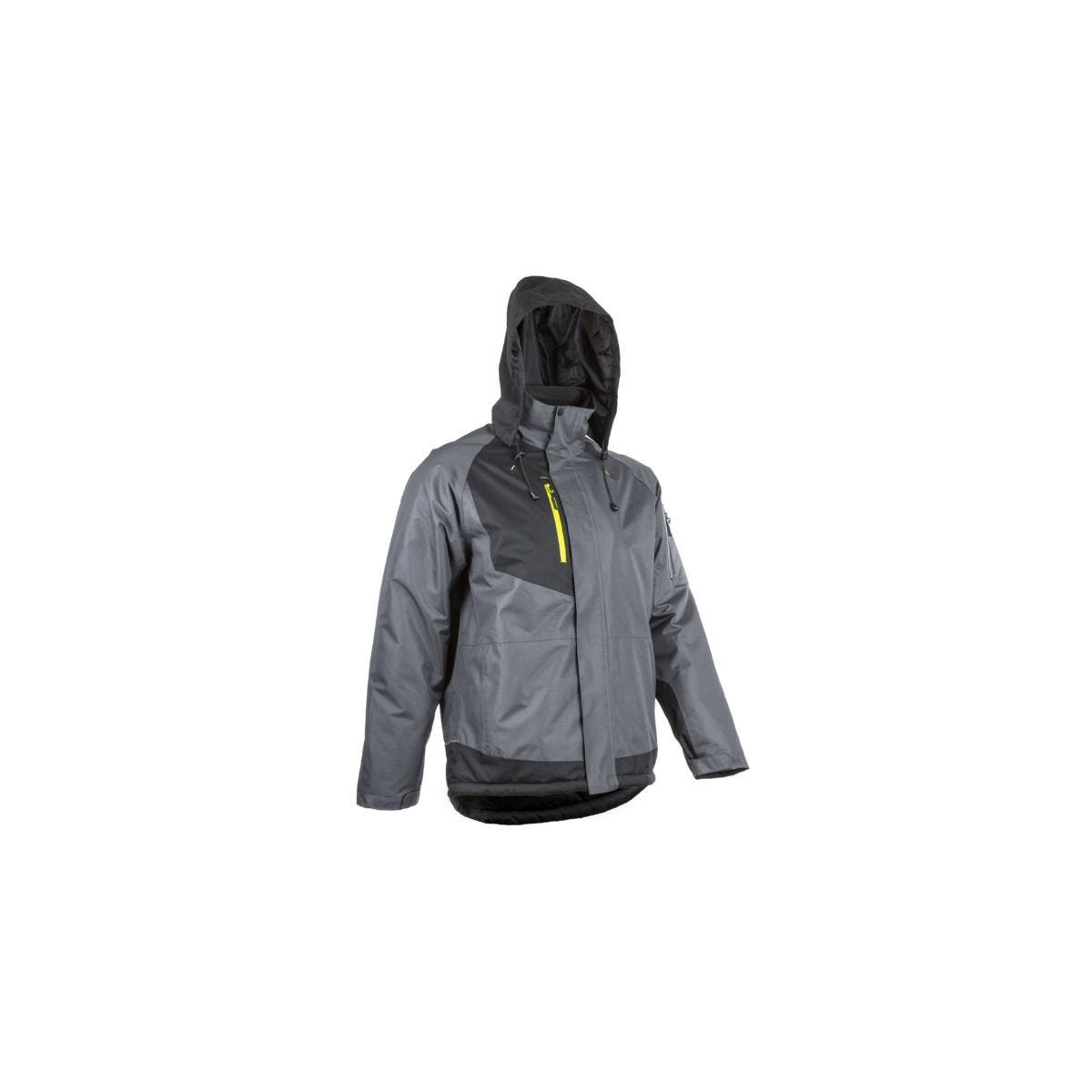 YUZU Parka anthracite/noir, Polyester Ripstop + Polaire 300g/m² - COVERGUARD - Taille 4XL 2