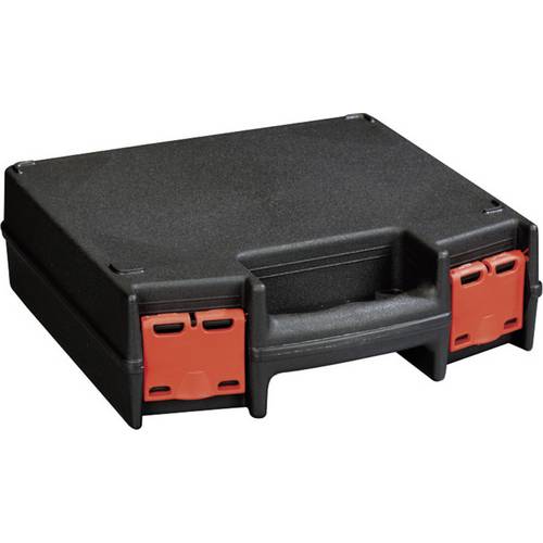 Alutec 56630 Boîte À Outils Vide Plastique Noir, Rouge