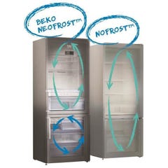 Réfrigérateur Combiné 497l Froid Ventilé Beko 70cm E, Bek8690842378300 7