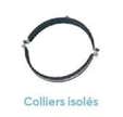 Collier support antivibratile ⌀200 - SGI 200 ATLANTIC - 543546 Diamètre 200 mm