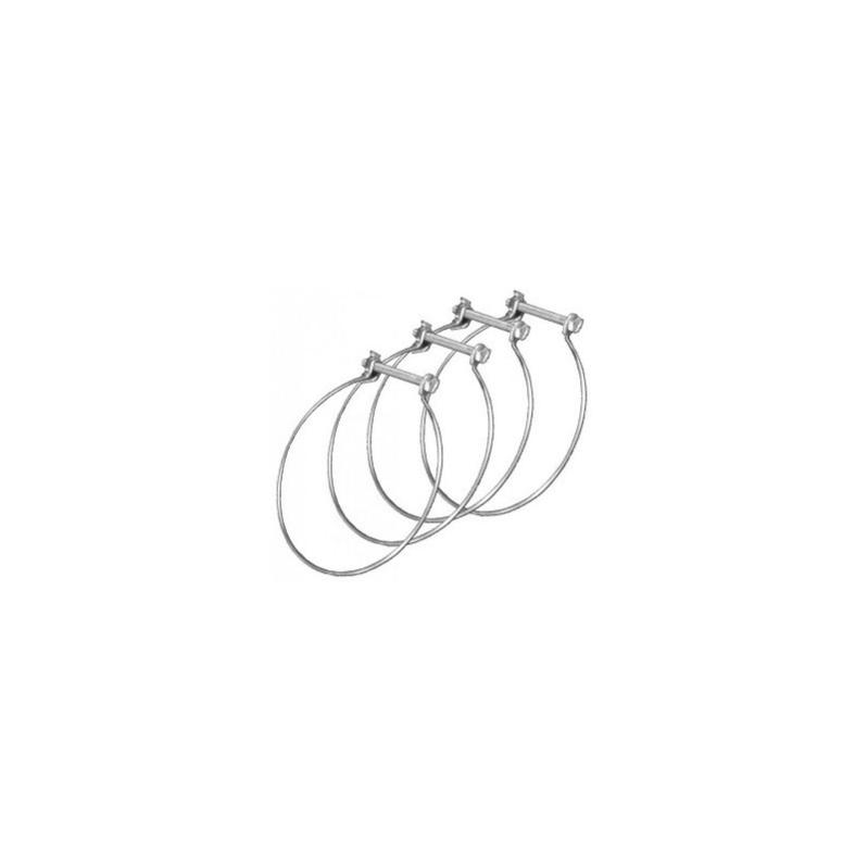 2 Colliers à fil diam. 125 mm - COF-125 UNELVENT - 860103 Collier de fixation pour réseau de ventilation 125 mm