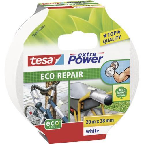 Ruban adhésif toilé tesa® extra Power tesa 56432-00001-00 blanc (L x l) 20 m x 38 mm caoutchouc 1 pc(s)
