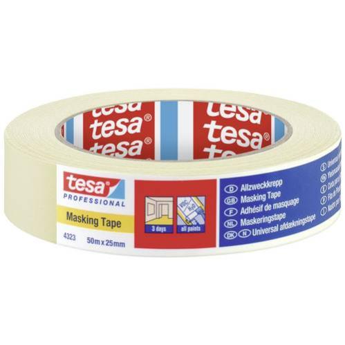 Bande De Masquage Tesa 04323-00041-00 Tesa® Krepp Beige (l X L) 50 M X 25 Mm 1 Pc(s)