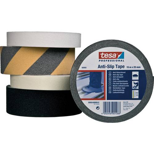 tesa 60952-00000-00 Bande antidérapante tesa® Professional transparent (L x l) 15 m x 25 mm 1 pc(s)