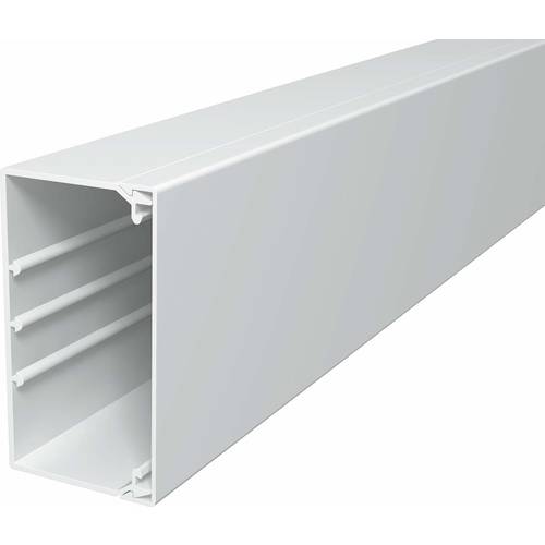 OBO Bettermann 6191215 Goulotte de câble (L x l x H) 2000 x 110 x 60 mm 1 pc(s) blanc pur