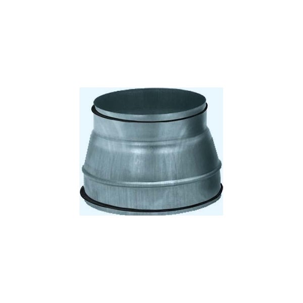 reduction conduit conique galvanisé à joint diamètre 200/160mm 0