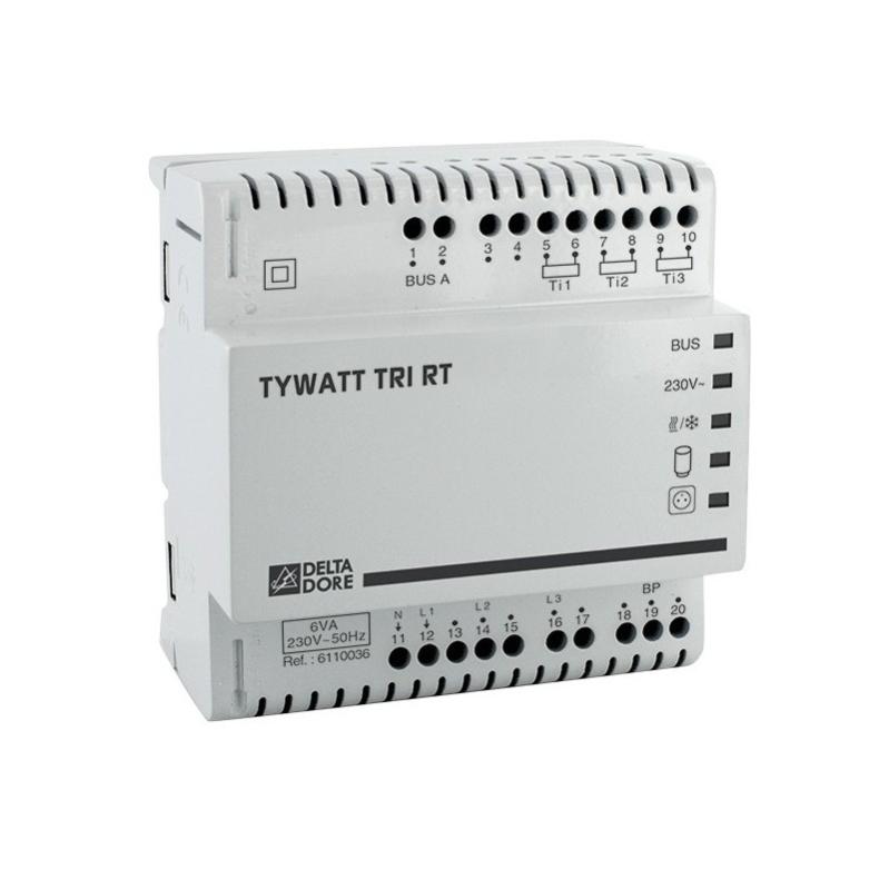 module de comptage triphasé - pour gamme rt2012 tywatt - delta dore 6110036