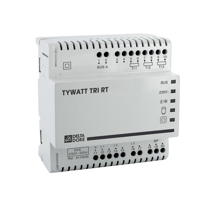 module de comptage triphasé - pour gamme rt2012 tywatt - delta dore 6110036 0