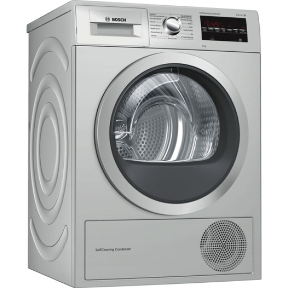 Séchoir à condensation BOSCH WTG8729XEE 9 kg Acier inoxydable