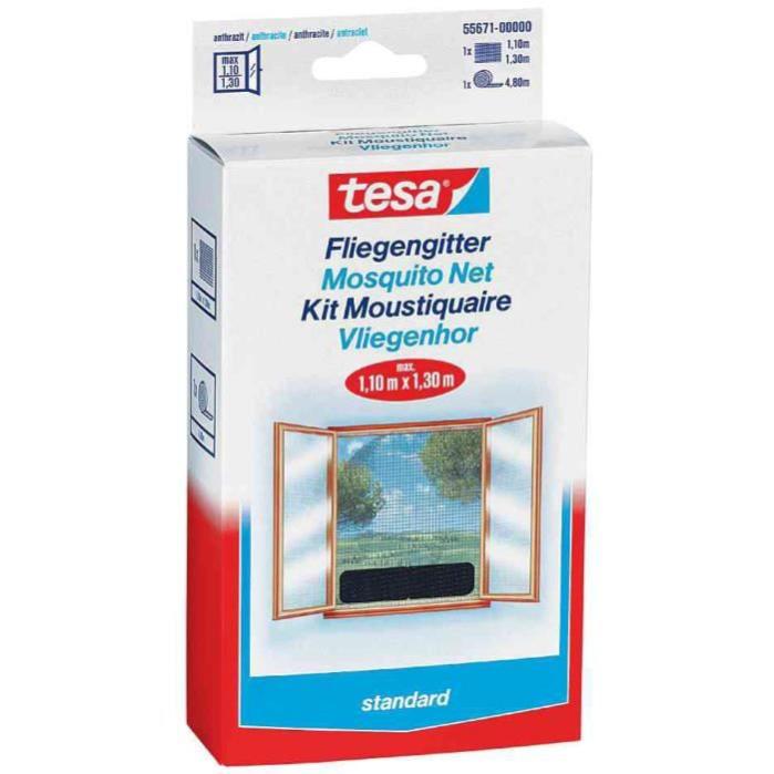 Tesa Moustiquaire Standard Pour Fenetres - 1 M X 1 M - Blanc