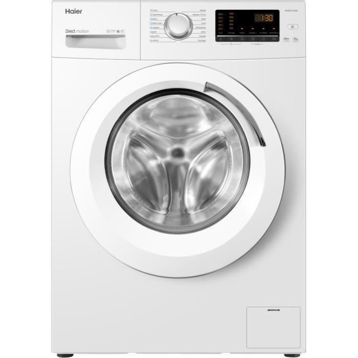 Lave-linge frontaux 8kg HAIER 1200tr/min 59.5cm A, HAI6921081587171