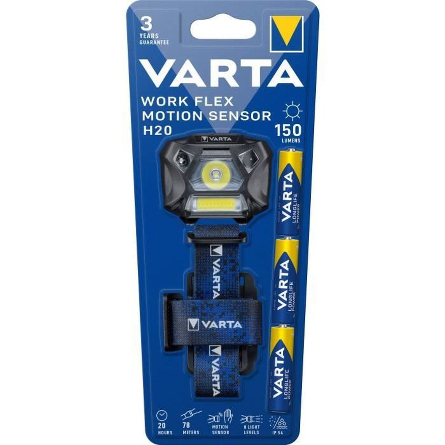 Frontale-VARTA-Work Flex Motion Sensor 20-150 lm - VARTA 0
