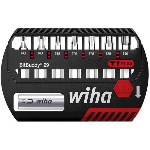 Wiha Wiha 42139 Jeu dembouts 8 pièces vis Pozidriv, TORX PLUS®