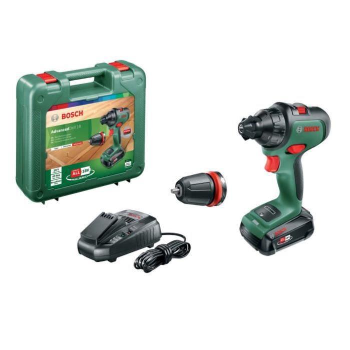 Perceuse sans-fil BOSCH - AdvancedDrill 18 1 batterie 2,5Ah