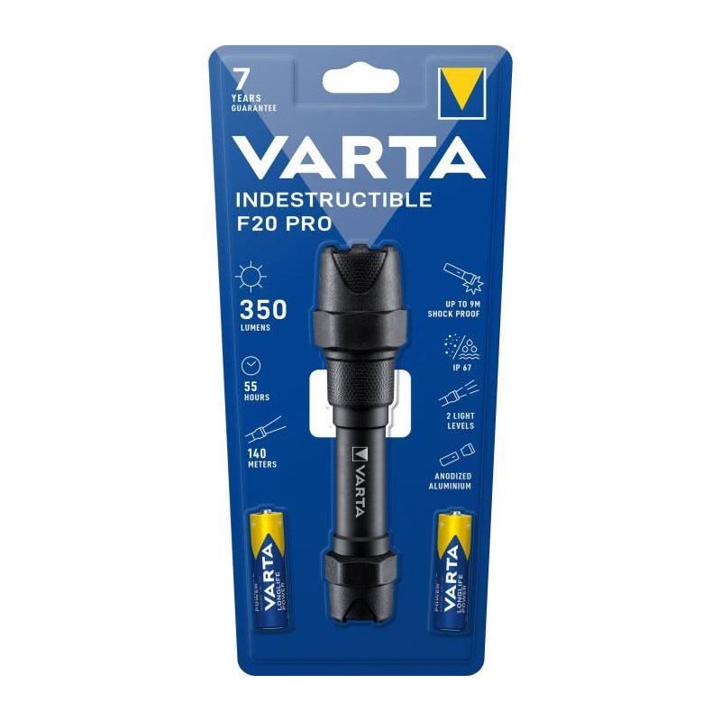 Torche-VARTA-Indestructible F20 Pro-350 lm - VARTA 1