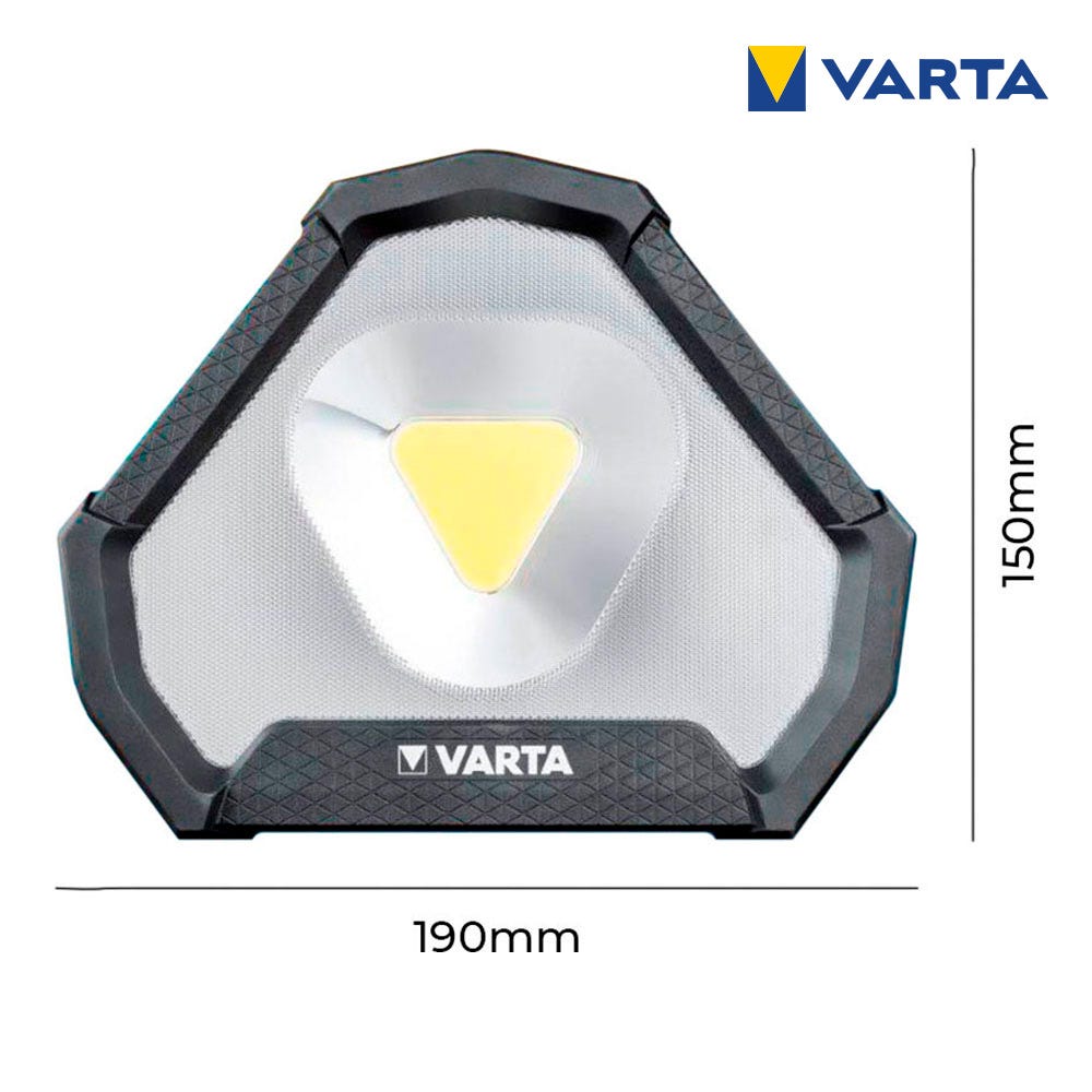 Projecteur-VARTA-Work Flex Stadium Light-1450lm-Ultra puissante et légere-Eclairage ajustable-IP54-Orientable-Rechargeable 6