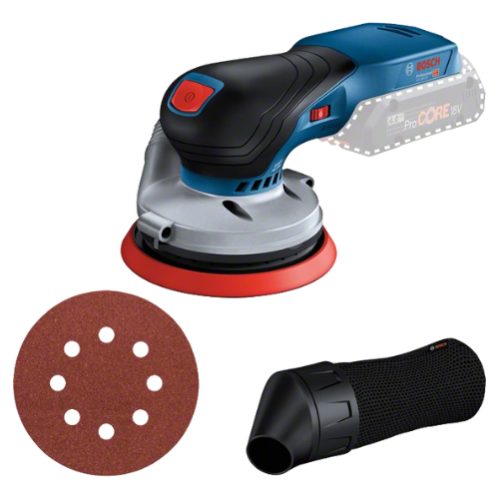 Ponceuse excentrique sans-fil GEX 18V-125 (sans batterie ni chargeur) en coffret L-BOXX - BOSCH - 0601372200