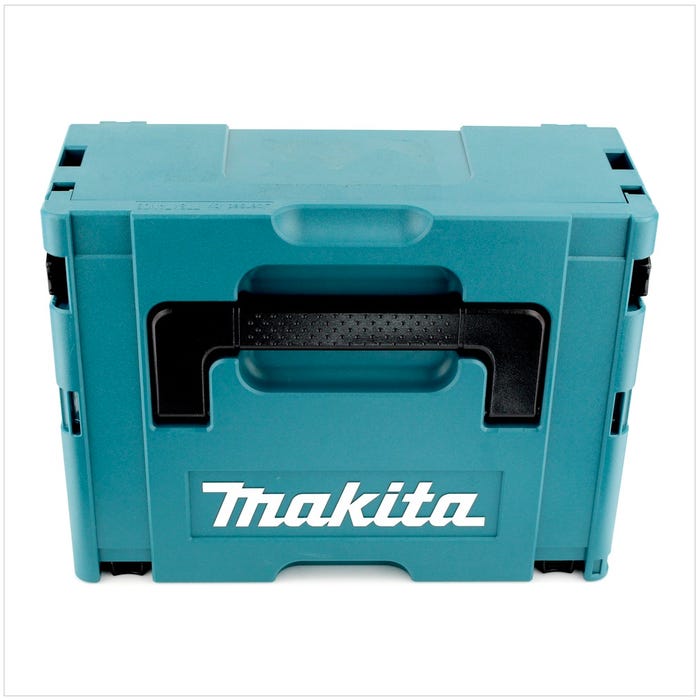 Makita DHP 482 ZW RF1J - 18 V Li-Ion Perceuse visseuse à percussion sans fil avec boîtier Makpac + 1x BL1830 3,0Ah Batterie + DC 18 RC Chargeur rapide 2