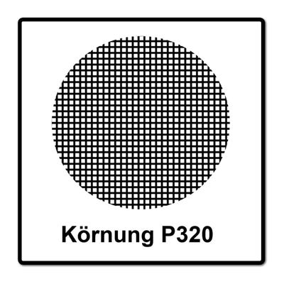 Mirka ABRANET Disque abrasif pour ponçage Grip - Ø 77mm P320 - 50 pièces. ( 5420305032 )