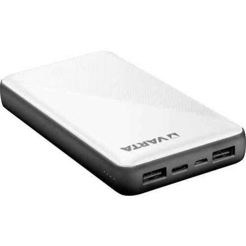 Varta Power Bank Energy 15000 Powerbank (batterie supplémentaire) 15000 mAh LiPo USB-C® blanc/noir