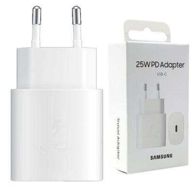 Chargeur secteur SAMSUNG Ultra rapide 25W USB-C Blanc 8