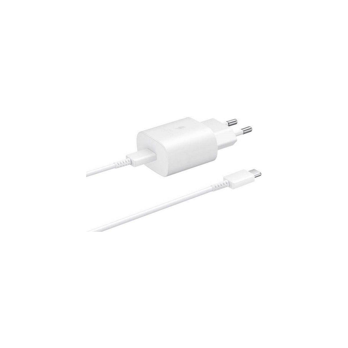 Chargeur secteur SAMSUNG Ultra rapide 25W Blanc + cable