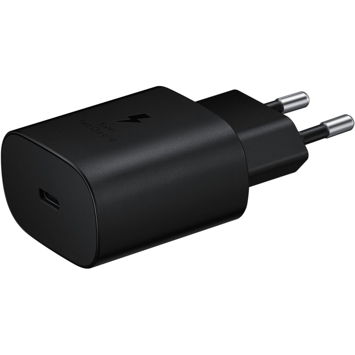 Chargeur secteur SAMSUNG Ultra rapide 25W USB-C Noir