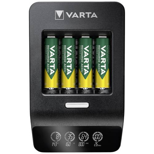 Varta LCD Ultra Fast Ch.+ 4x 56706 Chargeur de piles rondes NiMH LR03 (AAA), LR6 (AA) 2