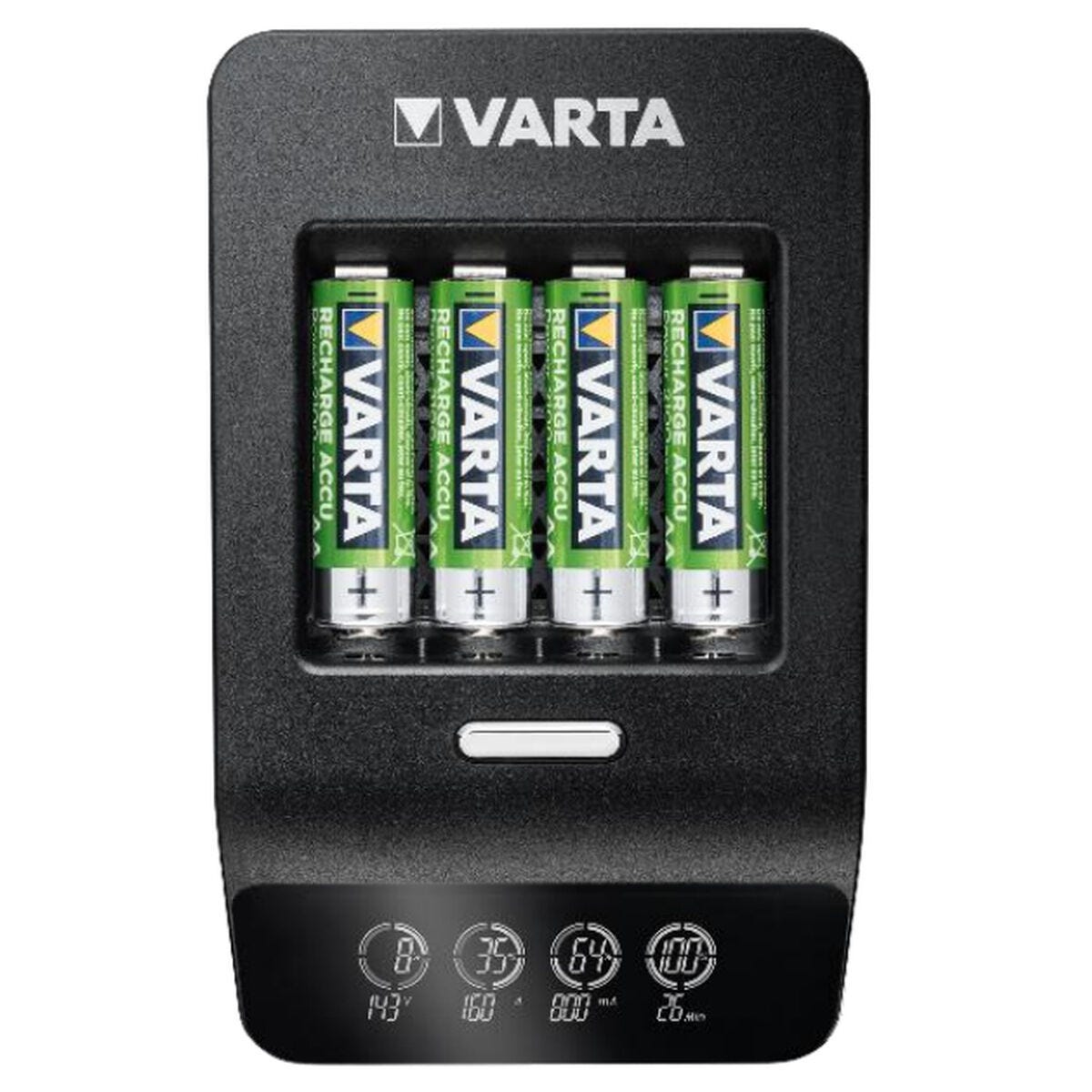 Varta LCD Ultra Fast Ch.+ 4x 56706 Chargeur de piles rondes NiMH LR03 (AAA), LR6 (AA) 3
