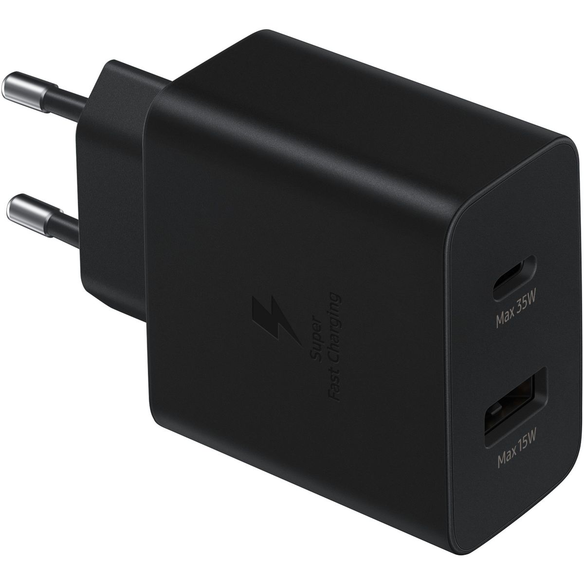 Chargeur secteur SAMSUNG Rapide 35W USB-C / USB-A