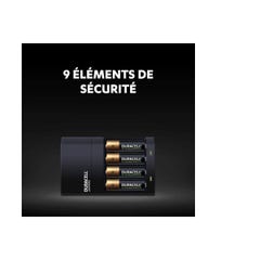 Chargeur de piles DURACELL AA/AAA x2 + Chargeur CEF14 2