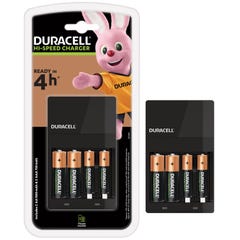 Chargeur de piles DURACELL AA/AAA x2 + Chargeur CEF14 6