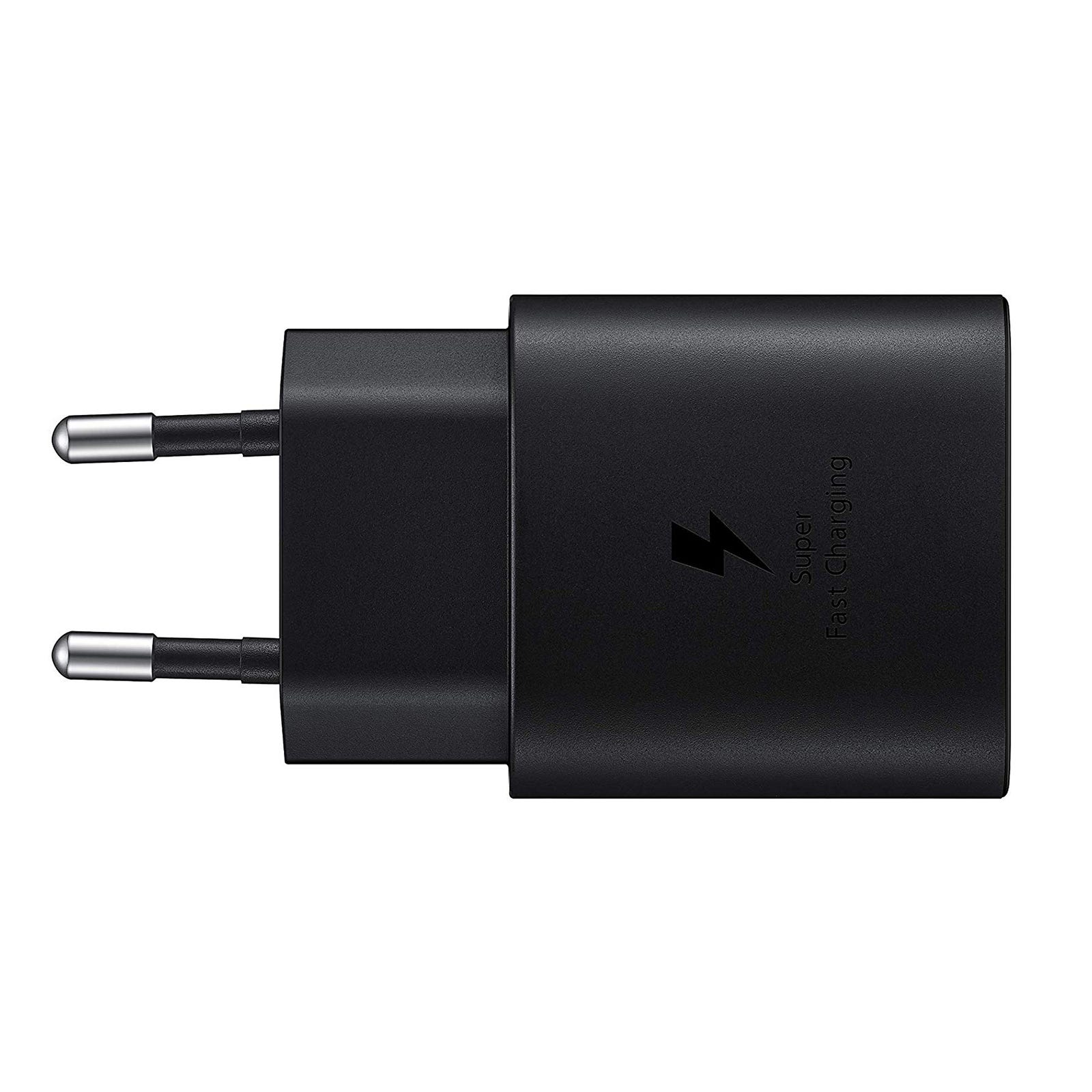 Chargeur secteur SAMSUNG Ultra rapide 25W Noir + cable 8