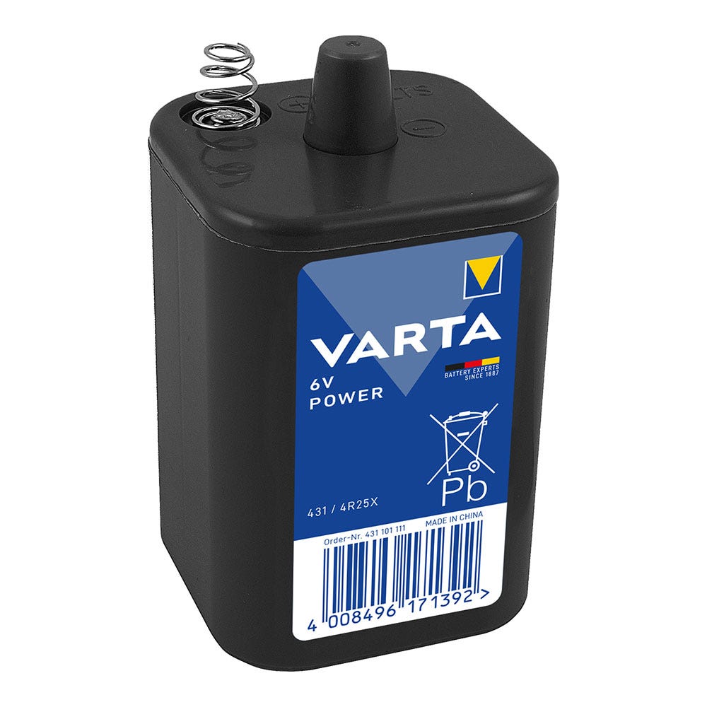 VARTA Pile 6V 4R25, 10Ah, chloride de zinc 2