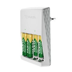 Chargeur pile VARTA plug pour 4 piles AAA/AA - BRICODEAL TORRO - 57_657_101_451 2