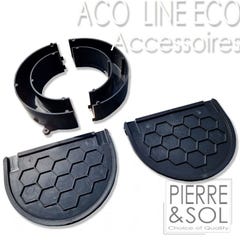 Set d'accessoires Caniveau PP - ACO LINE ECO 0
