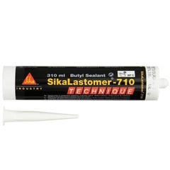 SikaLastomer-710 - Mastic d'étanchéité plastique - Sika - Cartouche de 310 ml Gris 0
