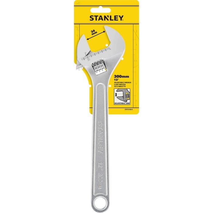 Clé à molette en métal Stanley - 300 mm 0