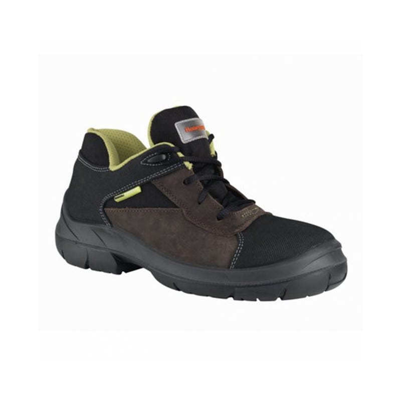 Chaussures de sécurité basses CREEK (BACOU) marron-noir HONEYWELL S3, CI, SRC - Pointure: 39 0