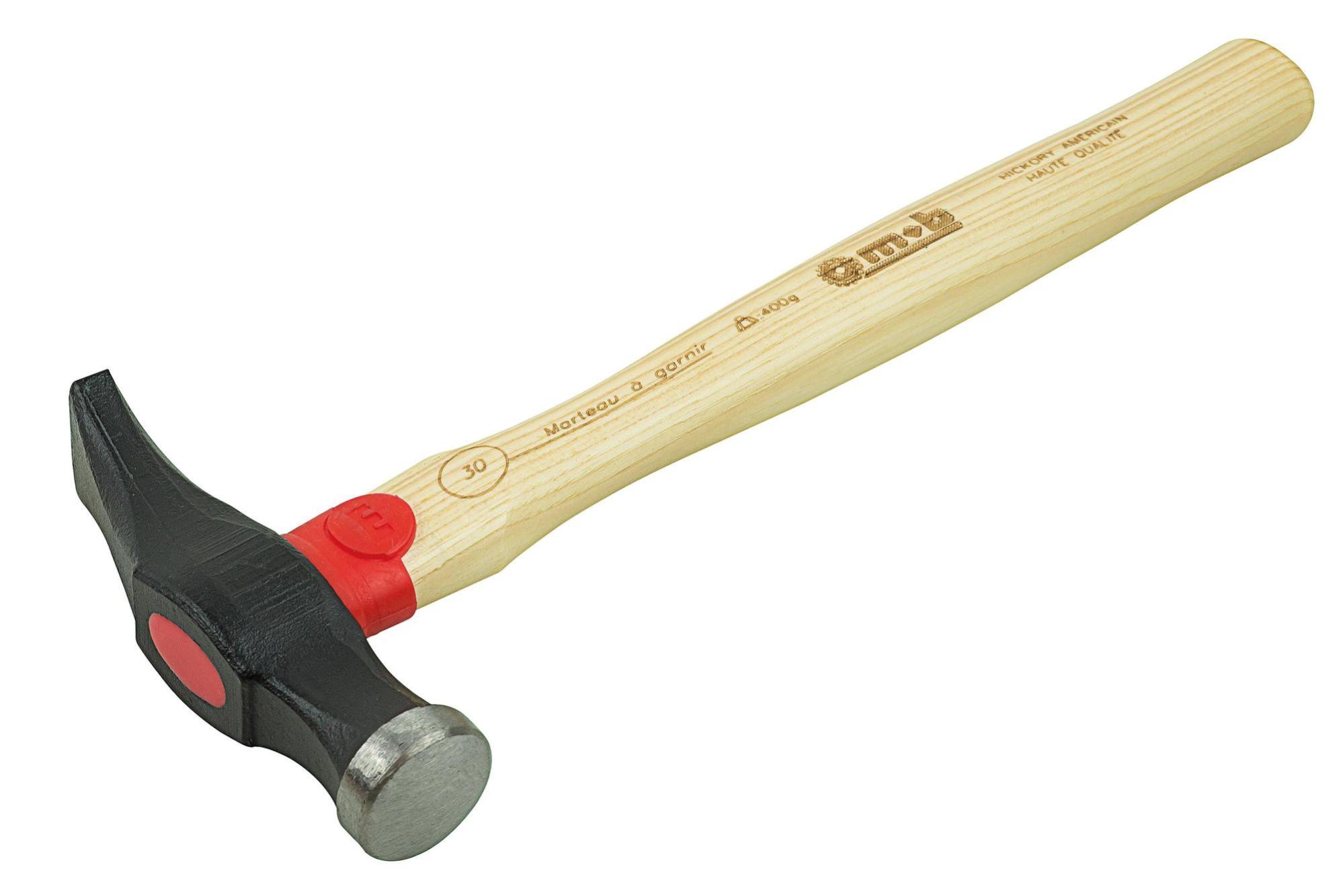 Marteau à garnir manche Hickory - MOB OUTILLAGE - 0200300301