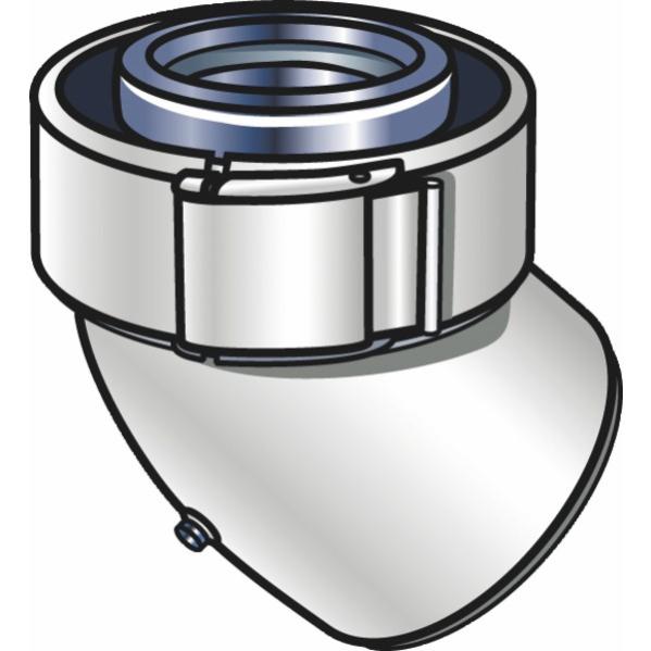 Coude à 45 gaz (X 2) - UBBINK : 229501