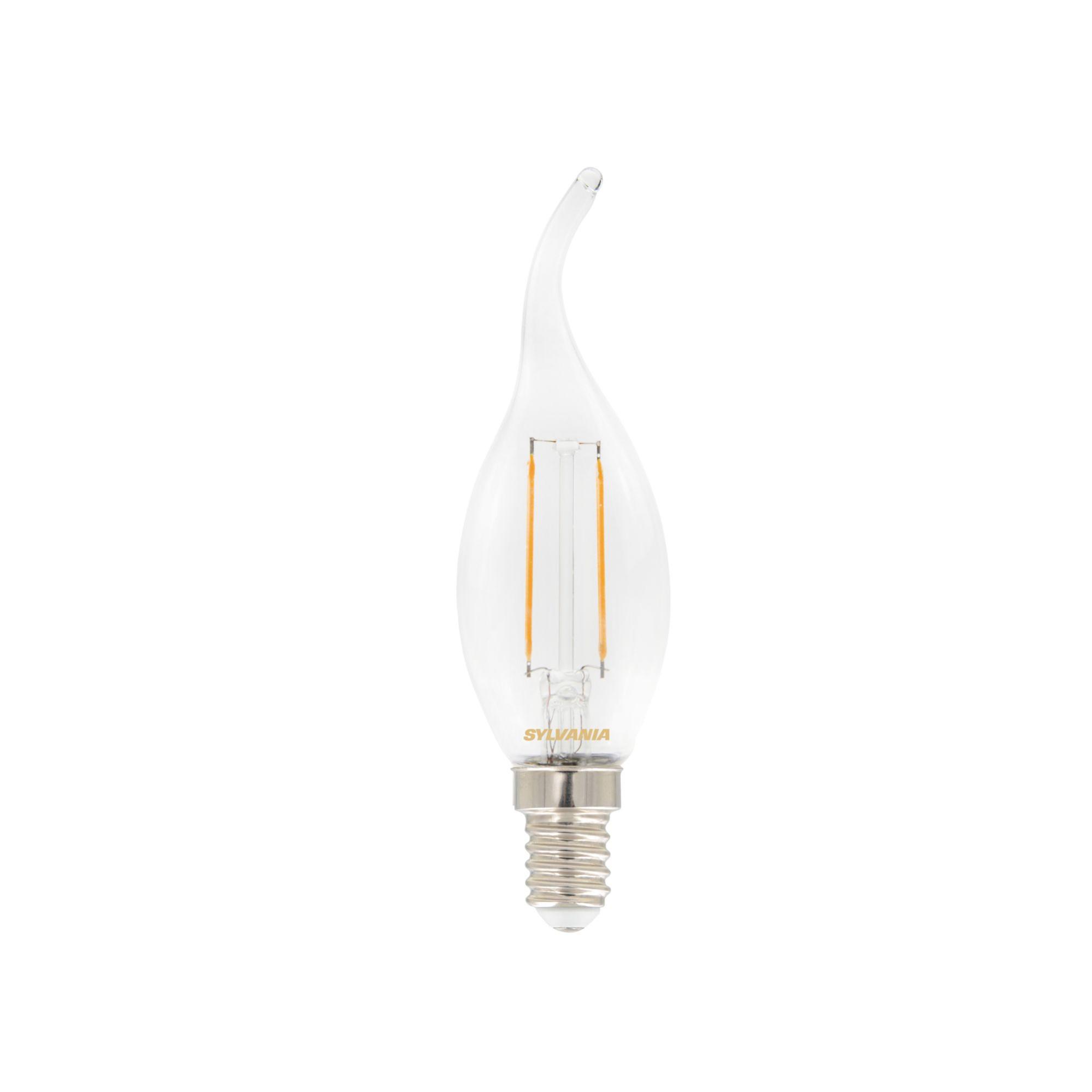 Lampe TOLEDO Retro coup de vent 2,5W 250lm 827 E14 - SYLVANIA - 29485