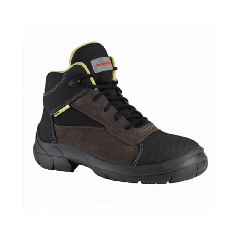 Chaussures de sécurité hautes PEAK (BACOU) marron-noir HONEYWELL S3, CI, SRC - Pointure: 40 0