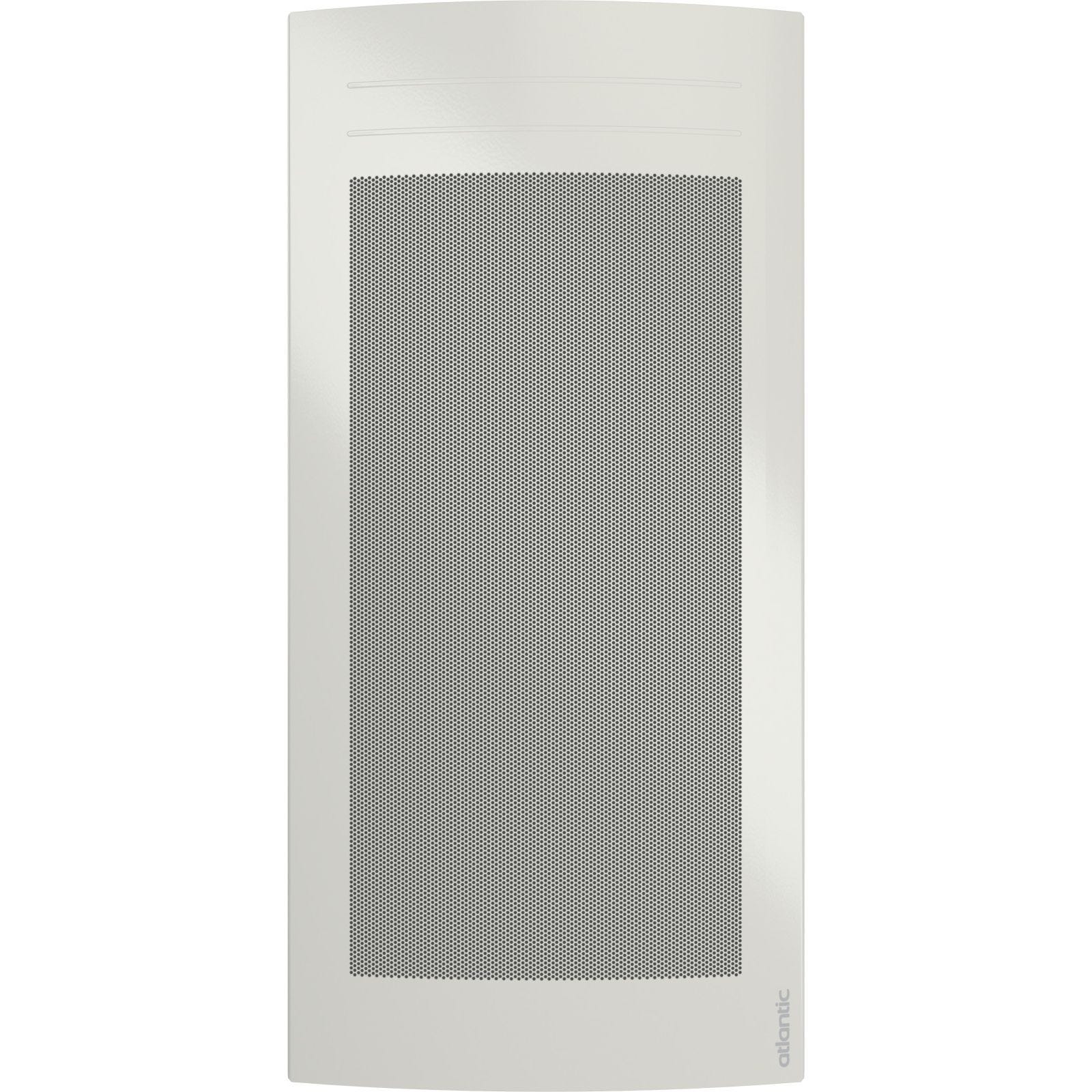 Radiateur électrique rayonnant digital SOLIUS vertical blanc 1500W - ATLANTIC - 423540 0