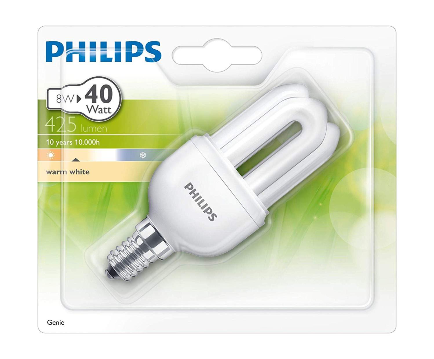 Ampoule eco80 génie dépolie e14 8 425