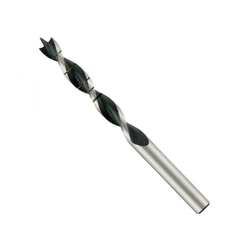 Mèche bois SLR 3 pointes industrie graduée TIVOLY - Ø mm: 5 - Long. totale mm: 86 - Long. taillée mm: 52 - Cond.: 1